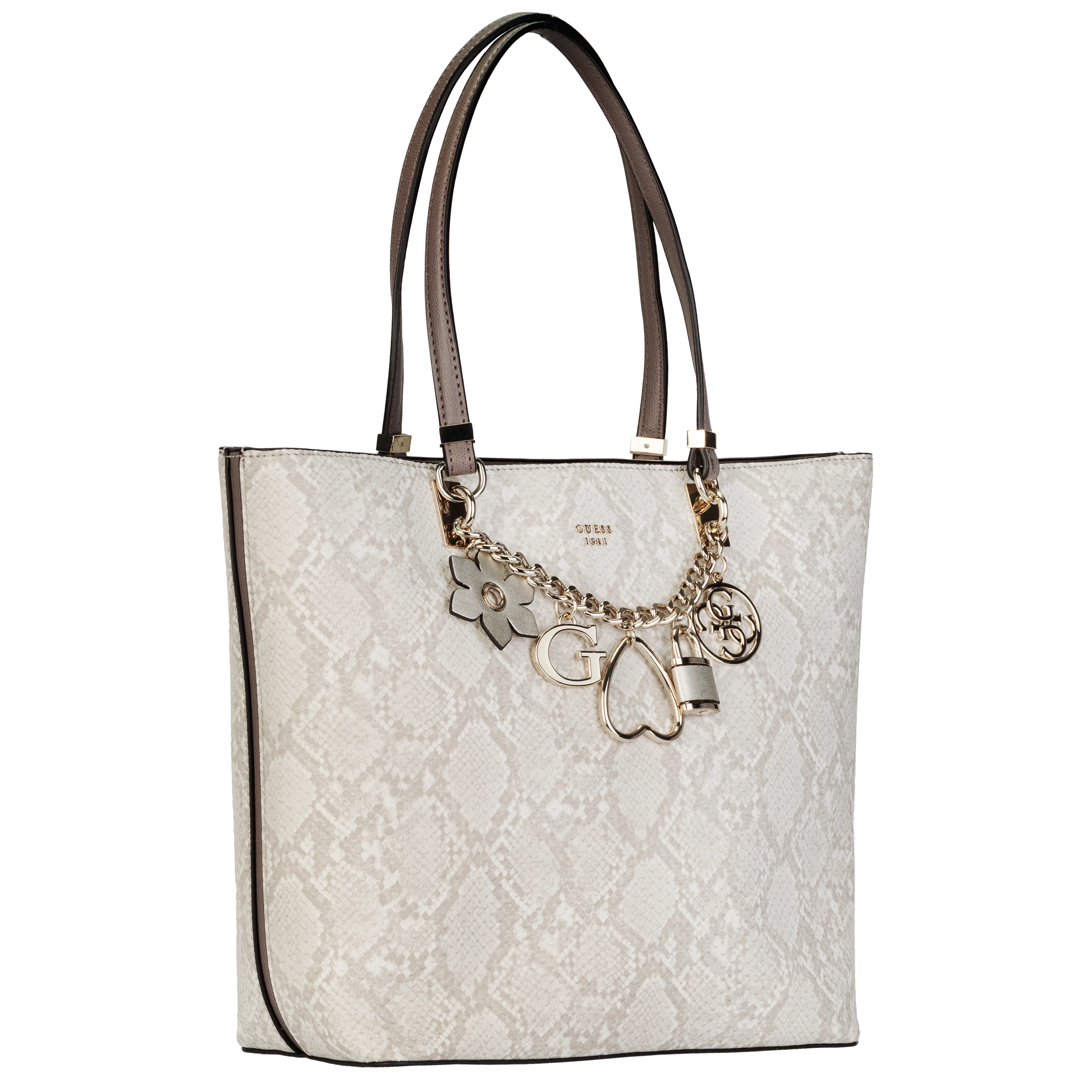 Wężowa shopperka Guess